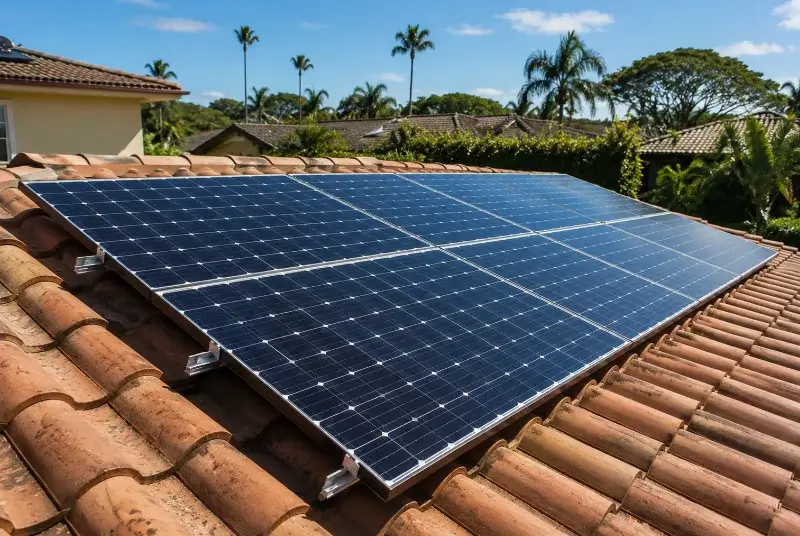 Installation de panneaux solaires à Sète