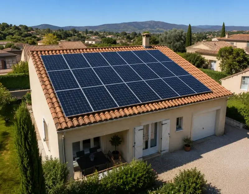 Prime à l'autoconsommation panneaux solaires Sète — aide financière de l'État